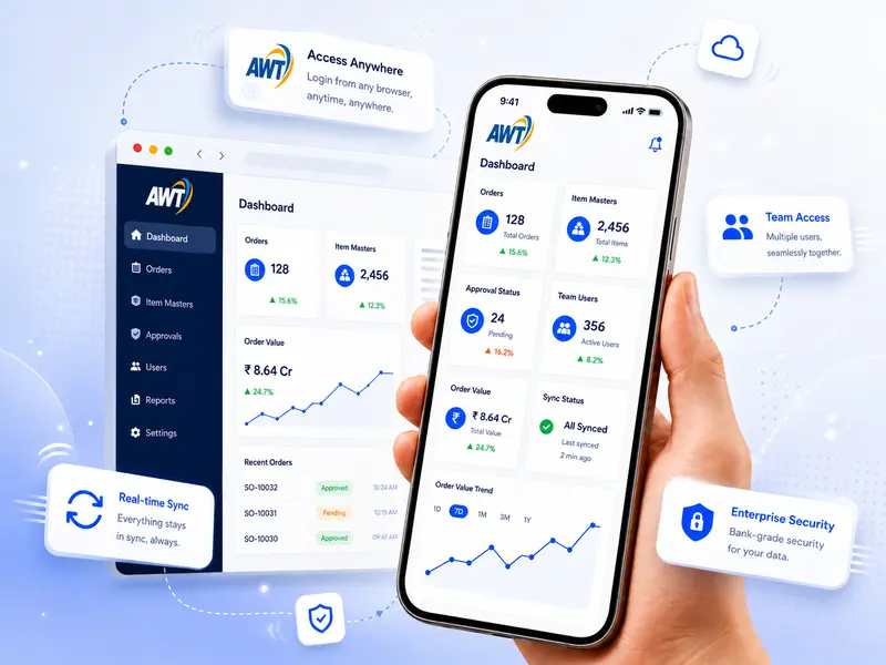 AnyWhereTally - Access Tally from any browser anywhere